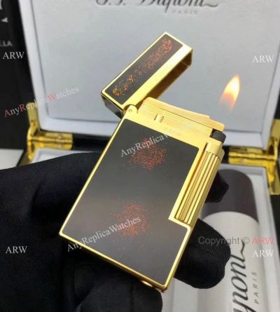 Newest Copy Dupont Black Fireworks Lighter - High Quality